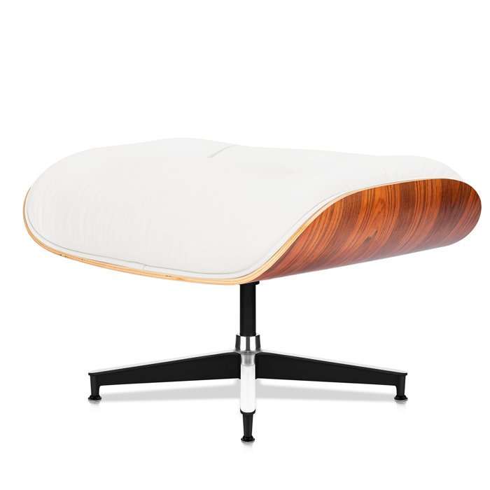 Corrigan Studio® Kihlani Leather Swivel Accent Chair Wayfair